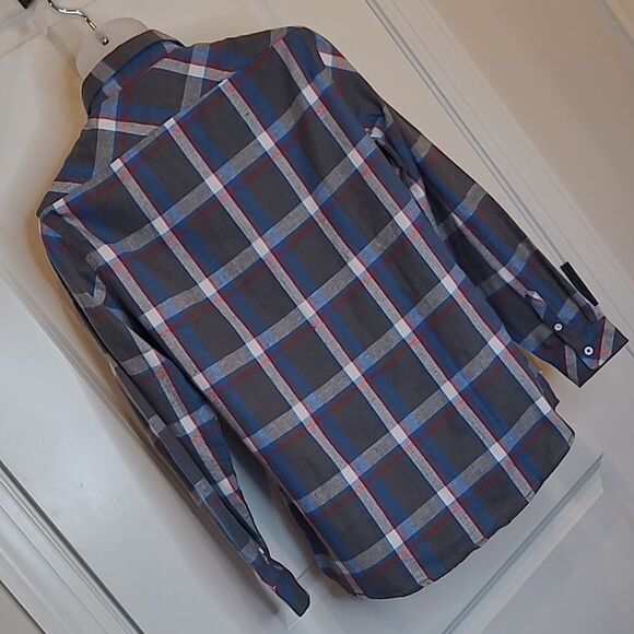 Burnside Plaid Button Down Shirt - Picture 3 of 11
